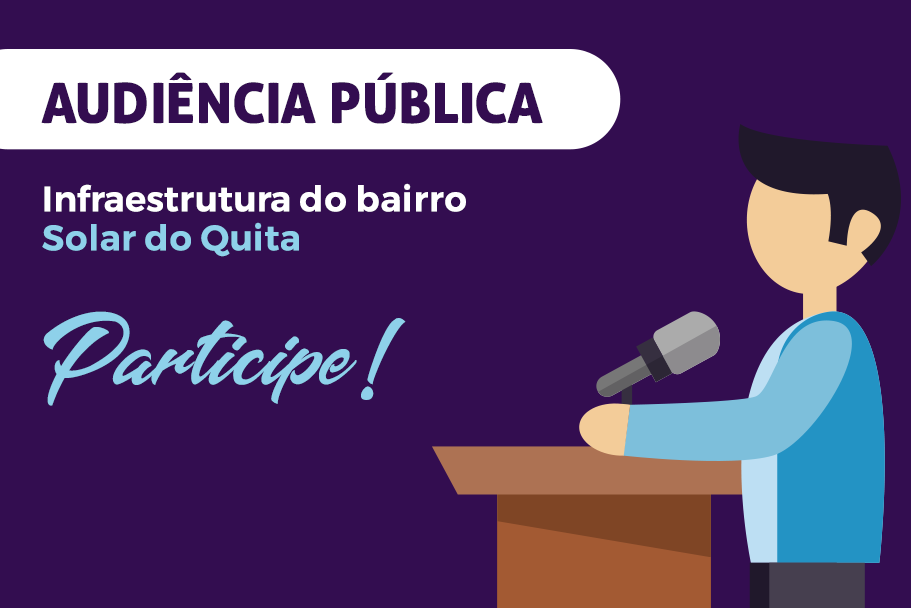 Imagem 1 da notícia: Câmara realiza audiência pública do bairro Solar do Quita